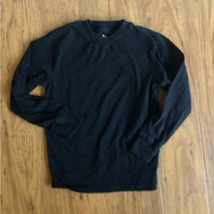 Boys black long sleeve shirt